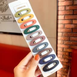 10/60/100pcs Frosted Candy Color Hair Clip For Women Korean Style Side Clip Fashion Hairpin Girl Hair Accessories