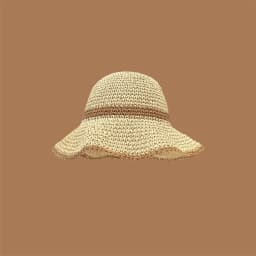Fashion Wavy Brim Beach Straw Hat Summer Women Foldable Visor Bucket Hat Fisherman Cap Outdoor Panama Girls Wide Brim Sun Hats
