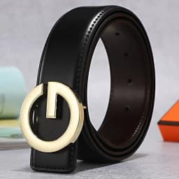 3.3cm Men's Belt Leisure Genuine Leather Belt Fashion Alloy Smooth G Buckle Designer Belt Men High Quality Male Luxury Waistband