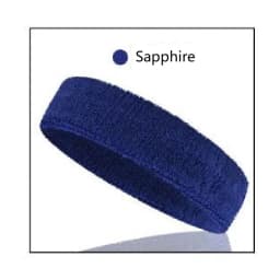 Towel Material Solid High Elastic Thick Sweat Absorbing Running Cycling Outdoor Sports Sweatband Headband Hair Band