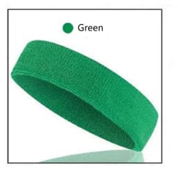 Towel Material Solid High Elastic Thick Sweat Absorbing Running Cycling Outdoor Sports Sweatband Headband Hair Band