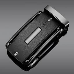 High quality ratchet belt buckle men DIY leather belt accessories 3.3-3.5cm width alloy automatic belt buckle