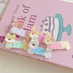 10pcs Hair Clips, Sweet, Laser, Kids, Girls Side Clips, Cute, Cartoon, Bangs Clips, Broken Hair, Duckbill Clips, Five Pairs Clip