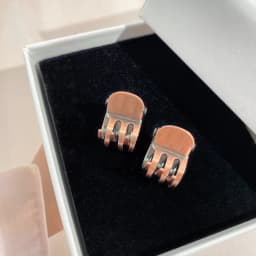 Metal Princess Mini Small Grab Clip Hairpin Women's New High-end Side Bangs Clip Headwear Girls Women Hair Accessories