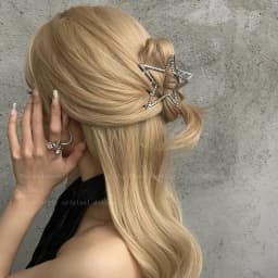 y2k Five-pointed Star New Trendy Metal Hair Claw Hairgrip Korean Hair Clip Crab Hairpin For Women Girl Hair Accessories Headwear