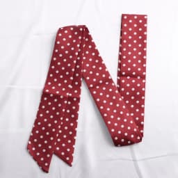 Fashion Dot Ribbon Silk Scarf Women Thin Neck Scarves Lady Small Shawls Bandana Narrow Female Neckerchief Dress Accessories