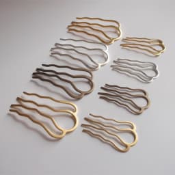 6 Pcs/lot 4-tooth Hair Comb, Metal Hair Stick, Hair Fork, Hair Accessories, Hair Jewelry, Barrette Hair Combs Blank Base