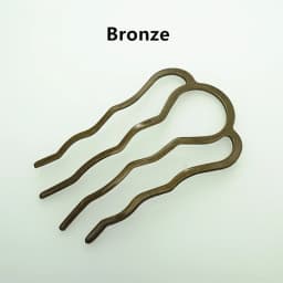 6 Pcs/lot 4-tooth Hair Comb, Metal Hair Stick, Hair Fork, Hair Accessories, Hair Jewelry, Barrette Hair Combs Blank Base