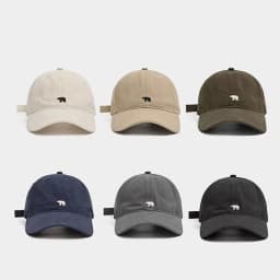 Stylish Bear Embroidered Baseball Cap Sun Protective Breathable Adjustable Ideal Casual Hat Men Women Unisex Baseball Cap