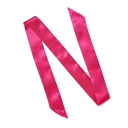 Red Scarf Long Imitation Silk Satin Ribbon Hairbands Women Neck Wrap Kerchief Foulard Narrow Small Bag Handle Scarves Tie