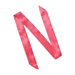 Red Scarf Long Imitation Silk Satin Ribbon Hairbands Women Neck Wrap Kerchief Foulard Narrow Small Bag Handle Scarves Tie