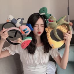 Women's Fashion Hairband Fairy Inspired Creative Cartoon Lovely Headwear