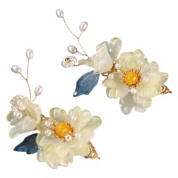 1Pair Chinese Wind Hairpin Hanfu Hair Accessories Retro Dress Headdress Long Butterfly Tassel Hairpin Accessories Jewelry.