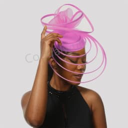 Church Fascinator Hat Wedding Mesh Headpiece Women Party Banquet Chapeau Cap Headband Ladies Party Tea Royal Ascot Pillbox Caps