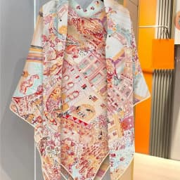 130Cm Winter New Fubao Dream Versatile Imitation Silk Hairy Girl Travel Shawl Warm Scarf Decorative Large Square Scarf