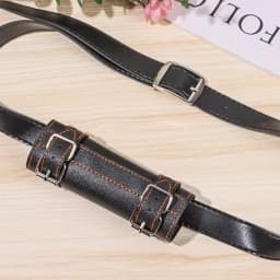 1PC PU Leather Belt For Katana Belt Belt Rapier Ring Strap Belt Sword Belt Waist Sheath Scabbard Holder
