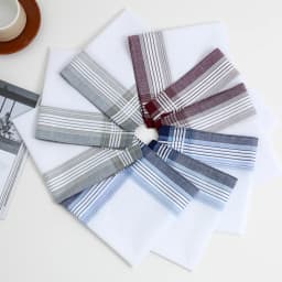 6-Pack Men's Yarn-Dyed Pure Cotton Handkerchiefs, Classic Plaid Handkerchiefs, Wedding Groom's Gift, Sweat-Wiping Pocket Towels