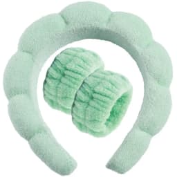 3PCS/SET Ladies Floral Headband Moisture-Proof Wristband SPA Face Wash Makeup Use Travel Holiday Ladies Gift