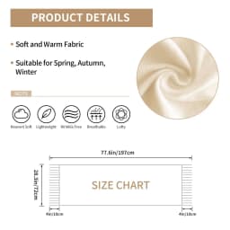 Custom Printed Karl Who Scarf Men Women Winter Warm Scarves Shawls Wraps