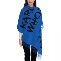 Custom Printed Karl Who Scarf Men Women Winter Warm Scarves Shawls Wraps