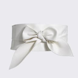 Ladies' Fashionable Wide Waistband, Elegant Bow Ribbon, Knotted Waistband, Leather Decorative Waistband