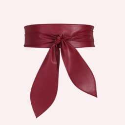 Ladies' Fashionable Wide Waistband, Elegant Bow Ribbon, Knotted Waistband, Leather Decorative Waistband