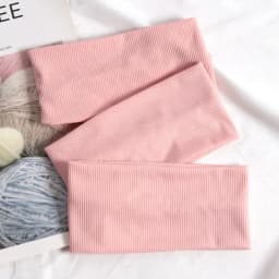 3Pcs Simple Elastic Fitness Yoga Hairbands for Women Men Solid Color Running Hair Bands Stretch Makeup Headbands Accessories