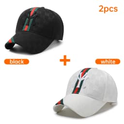 Unisex Letter Embroidery Hip-Hop Hats Outdoor Adjustable Casual Baseball Caps Sunscreen Hat