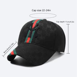 Unisex Letter Embroidery Hip-Hop Hats Outdoor Adjustable Casual Baseball Caps Sunscreen Hat