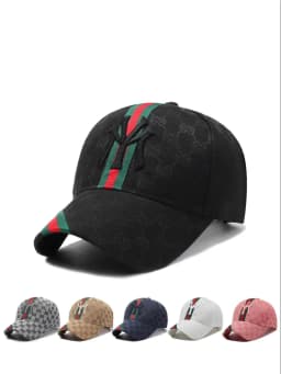 Unisex Letter Embroidery Hip-Hop Hats Outdoor Adjustable Casual Baseball Caps Sunscreen Hat