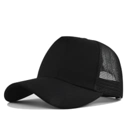 Fashion SunHat Outdoors Trucker Hat Cotton Mesh BreathableBaseball Cap Women Men Summer Sunshade MeshCap Truck Hat Cap Wholesale