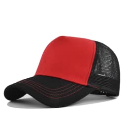 Fashion SunHat Outdoors Trucker Hat Cotton Mesh BreathableBaseball Cap Women Men Summer Sunshade MeshCap Truck Hat Cap Wholesale