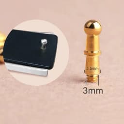 Premium Belt Repair Buckle & Screw Hardware, Luxury Metal Fittings for Durable Belt Maintenance
