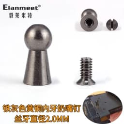 Premium Belt Repair Buckle & Screw Hardware, Luxury Metal Fittings for Durable Belt Maintenance