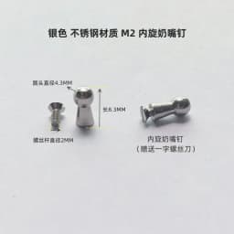 Premium Belt Repair Buckle & Screw Hardware, Luxury Metal Fittings for Durable Belt Maintenance