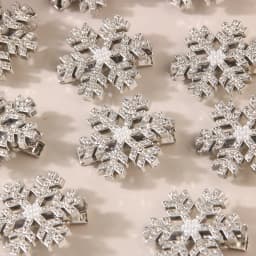 5/8/10/16 PCS. Super Flash High-grade Diamond-studded Christmas Snowflake Hairpins. Full of Diamonds. Metal Bangs Clips, Hairpin