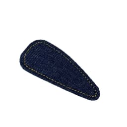 Retro simple denim blue high-end new hairpin broken hair hairpin bangs BB clip temperament versatile side clip