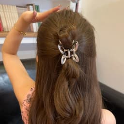 Vintage Butterfly Hair Clip for Women Temperament Simple Headwear Metal Pleated Hair Claws Personality Fashion Hair Accessories