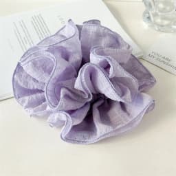 Korean Fashion Scrunchies For Women Heigh Elastic Hair Ties Ponytail Holder Headwear Double Fold Scrunchie Girl Hair Accessories