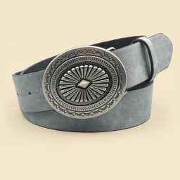 Vintage Simia Carving Western Style Casual Belt Classic Decorative Belt Dress Jeans Shirt Accessories