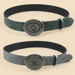Vintage Simia Carving Western Style Casual Belt Classic Decorative Belt Dress Jeans Shirt Accessories