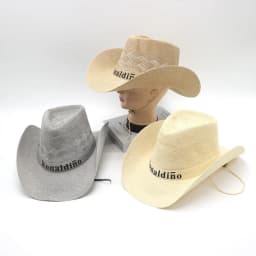 Summer Jazz Hat UV Protection Sun Hat Wide Brim Breathable Straw Cap Travel Outdoor Western Cowboy Hat Men Women Beach Cap
