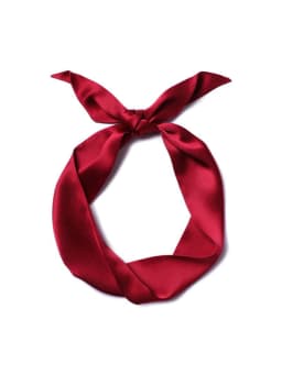 Woman Skinny Silk Scarf Long Hair Strip Silk Ribbon Small Neck Scarves Bag Handle Ribbon Scarf Kerchief Ladies Tie 4cm*90cm