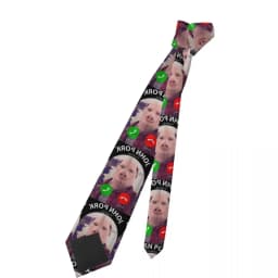 Funny Pig Meme John Pork Is Calling Answer Call Phone Tie Leisure Neck Ties Funny Neck Tie For Men Custom Collar Tie Necktie