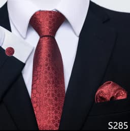 New Style Fashion Brand Tie For Men Green Floral Tie Pocket Squares Cuffilinks Set Necktie Suit Accessories Fit Formal Party