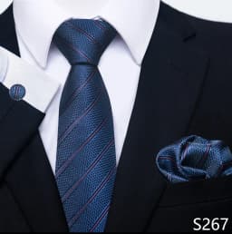 New Style Fashion Brand Tie For Men Green Floral Tie Pocket Squares Cuffilinks Set Necktie Suit Accessories Fit Formal Party