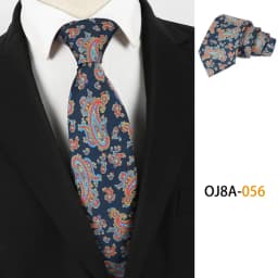 Fashion 8CM Mens Necktie Good Handfeel Print Patterns Classic Ties For Man Polyester Floral Formal Business Wedding Accessories