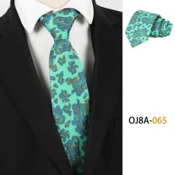 Fashion 8CM Mens Necktie Good Handfeel Print Patterns Classic Ties For Man Polyester Floral Formal Business Wedding Accessories