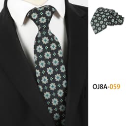 Fashion 8CM Mens Necktie Good Handfeel Print Patterns Classic Ties For Man Polyester Floral Formal Business Wedding Accessories
