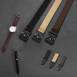 Men's Belt Outdoor Hunting Tactics Belt Multi functional Buckle Nylon Belt High Quality Marine Corps Canvas Belt 125cm